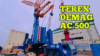 Terex Demag AC 500 Powerful in All Lifting Capacity Range terex demag allterraincrane [upl. by Setarcos48]