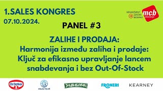 1SALES KONGRES Panel 3 ZALIHE I PRODAJA [upl. by Alyakem]