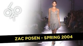 Zac Posen Spring 2004 Fashion Flashback [upl. by Adnac116]