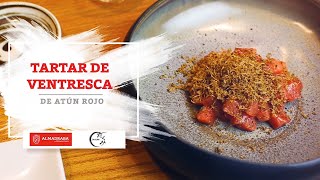 Tartar de Ventresca de Atún Rojo de Petaca Chico con el chef Álvaro Arbeloa [upl. by Lyall]