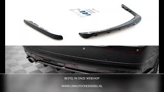 Maxton Design Bmw 3 Serie E90 E91 Standaard Spoiler Voorspoiler Splitter Lip Styling Sidekirts [upl. by Inahs2]