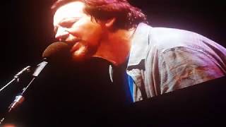 Eddie Vedder  Unthought Known live Firenze Rocks [upl. by Schiff]