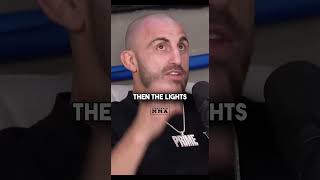 How Volkanovski survived the guillotine shorts mma ufc [upl. by Itirahc]