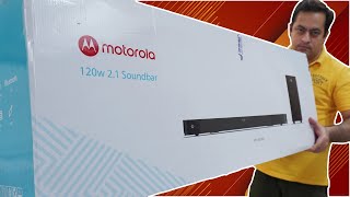 Motorola AmphisoundX with HDMI Arc 120 W Bluetooth Motorola Soundbar for under 10000 [upl. by Whitehurst974]