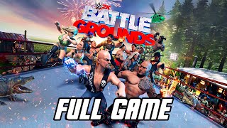 WWE 2K Battlegrounds  Full Game Gameplay Walkthrough No Commentary PS4 PRO [upl. by Mail]