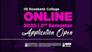 2022 Online Second Semester Registration Open [upl. by Benoit83]