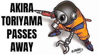 BREAKING DRAGON BALL CREATOR AKIRA TORIYAMA Passes Away at 68 [upl. by Tynan]