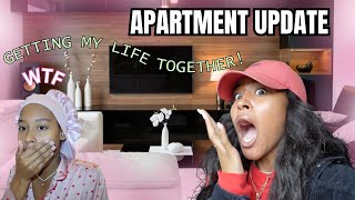 APARTMENT UPDATE  GETTING MY LIFE TOGETHER [upl. by Illek147]