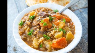 Beef amp Barley Stew [upl. by Neitsirhc]