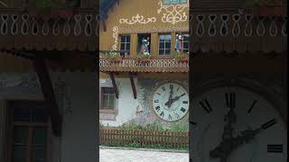 The worlds largest Cuckoo clock in Breitnau Drubba Black Forest GERMANY [upl. by Nicolais]