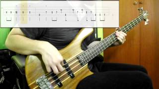 Red Hot Chili Peppers  Otherside Bass Cover Play Along Tabs In Video [upl. by Napra]