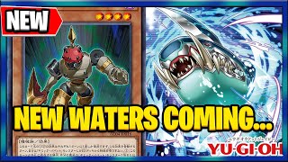 Brand New YuGiOh Cards 2024  Water Sharks Rage of the Abyss [upl. by Capello]