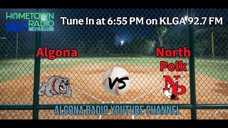 Algona vs North Polk 2024 Postseason Baseball [upl. by Wilcox]