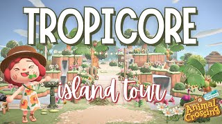 Fruity Tropical Island Tour Mimosa ACNH 2024  Animal Crossing New Horizons [upl. by Wassyngton]