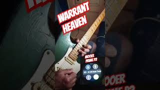 Warrant  Heaven solo cover [upl. by Far]