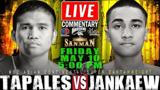 🔴LIVE Marlon Tapales x Nattapong Jankaew Fight Commentary WBC Asian Continental Super Bantamweight [upl. by Forrest]