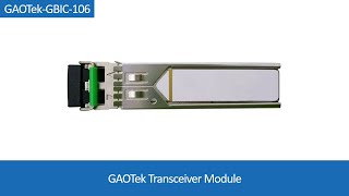 Transceiver Module  GAOTek [upl. by Enoj]