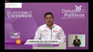 EnVivo Debate entre candidatos a la Presidencia Municipal de José María Morelos [upl. by Cordell223]