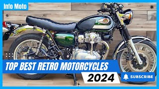 TOP BEST Retro Motorcycles You Can Buy in 2024 [upl. by Raymund]