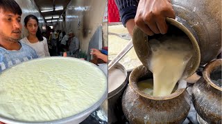 Making 1000 Lassi  Indian Street food [upl. by Dadirac]