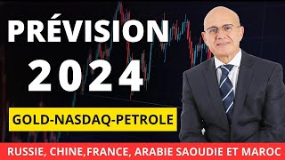 Évolution probable des marchés boursiers internationaux en 2024 [upl. by Nyltac775]