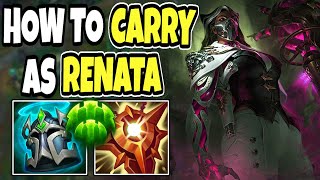 Challenger Renata shows you how to carry games  Renata support  1419 league of legends [upl. by Carree]