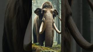 Mammoth In Nature mammoth animal wildlife wildanimal shorts ytshorts ai aiinsights [upl. by Aehsila220]