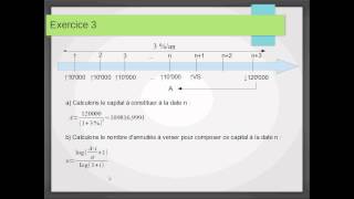 Mathématiques financières  25  formule des annuités suite des problèmes [upl. by Skoorb]