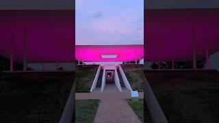 “twilight epiphany” skyspace  james turrell at rice university houston art ambient [upl. by Sybila]