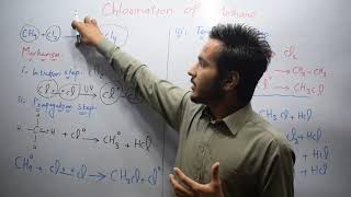 Chlorination of Methane  Alkanes [upl. by Madanhoj]