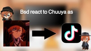 Bsd react to Chuuya as random gacha TikTok X2 speed12 [upl. by Bej]