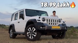 XUV 700 wale Maze Thar Me🔥 2024 Mahindra Thar Roxx AX7L Diesel MT Drive Review [upl. by Aicina]