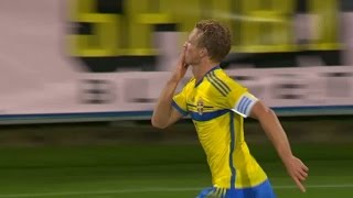 Höjdpunkter Sveriges U21 tog sig till EMplayoff efter dramatisk match mot Turkiet  TV4 Sport [upl. by Ylesara149]