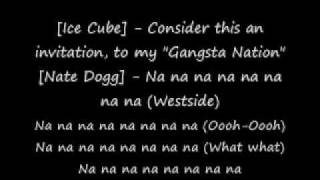 Gangsta Nation Lyrics [upl. by Honora160]