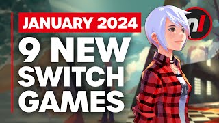 9 Exciting New Games Coming to Nintendo Switch  January 2024 [upl. by Jobey]