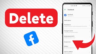 How to Delete Facebook Apllication Updated [upl. by Neerroc593]