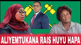 ANGALIA HUYU MWANAMKE ALIVYO MTUKANA MATUS RAIS SAMIA [upl. by Dennard614]