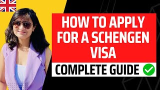 How to Apply for Schengen Visa Online From UK   Complete Guide  Documents Process  Funds [upl. by Ahsieat]