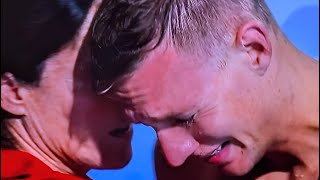 😭 Caeleb Dressel in tears at Paris Olympics [upl. by Einnel]