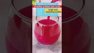 Smoothie exfoliasi cerah  bright auto exfoliating soothie shorts skincareroutine exfoliating [upl. by Anjali200]