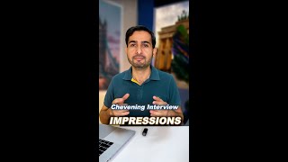 CHEVENING Interview Impressions shorts [upl. by Sayed]