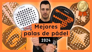 TOP mejores palas de pádel de 2024 🔝 Análisis de las más buscadas 🔥 [upl. by Berkly552]