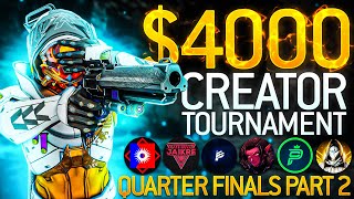 I Hosted A 4000 Tournament For 36 Destiny Creators Quarter Finals 2 [upl. by Ecnerwal]