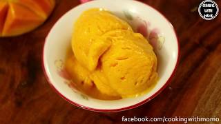 Frozen Mango Lassi Yogurt  Easy Dessert Recipe  ফ্রোজেন ম্যাঙ্গো লাচ্ছি [upl. by Milone]