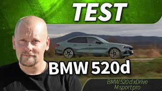 2024 BMW 520d xDrive M sport pro  test [upl. by Ahsyen]