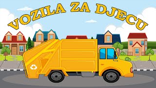 Vozila za djecu 🚚 Prijevozna sredstva 🚖 Ucimo prevozna vozila i zvukove 🚁 Pepi TV ✈ Crtani za decu [upl. by Nylanaj]