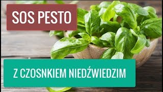 Pesto z czosnkiem niedźwiedzim  niebo w gębie Dieta KETO [upl. by Hazem783]