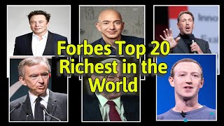 Forbes Top 20 Richest in the World [upl. by Greggory121]