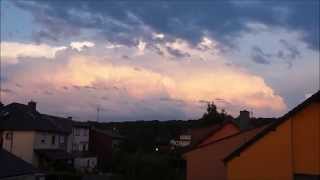 Cumulonimbus Pileus Timelapse [upl. by Hoeve717]