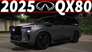 2025 Infiniti QX80 Night Review  The Cavalry has arrived [upl. by Thesda]